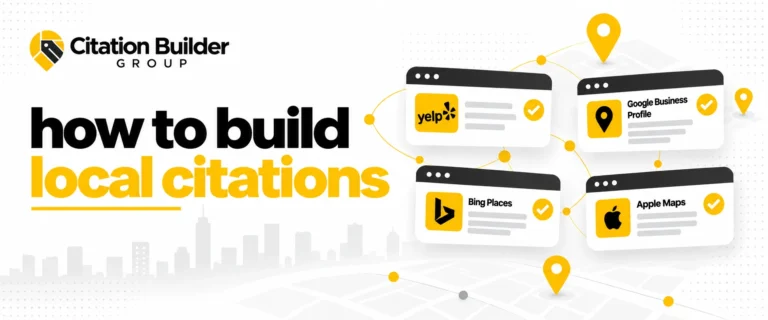 how to build local citations
