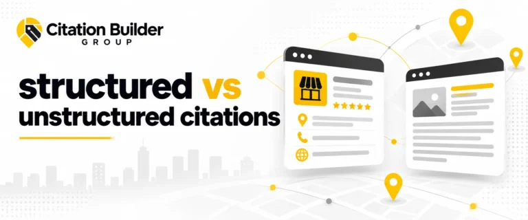structured vs unstructured citations